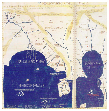 Peta Asia Ptolemy